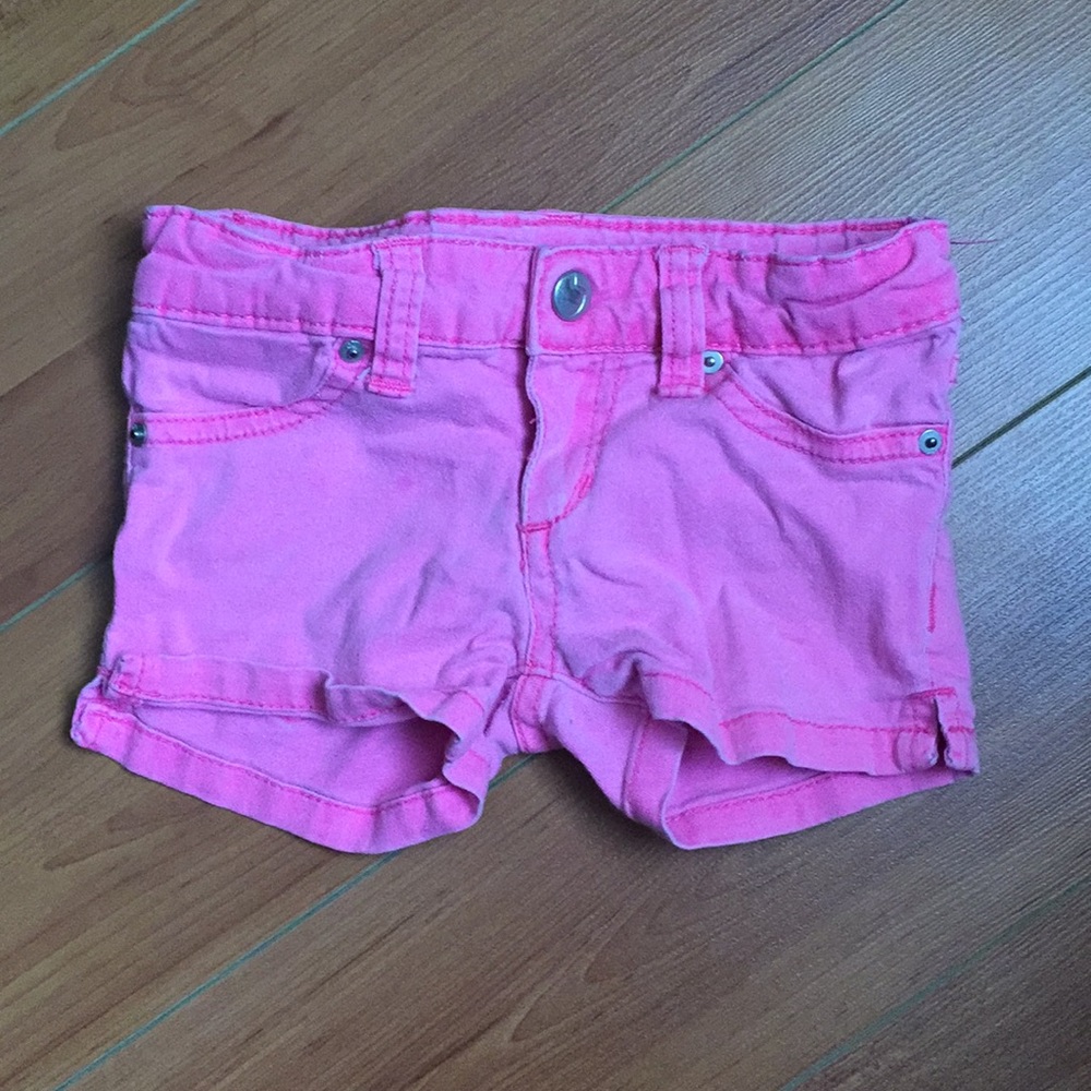 Joe’s jeans adorable hot pink shorts size 2T